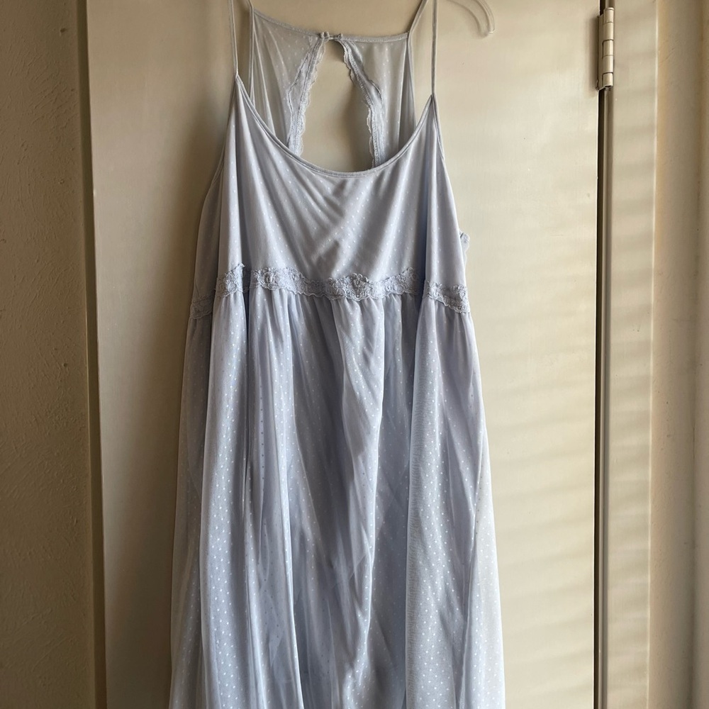 Light blue nightgown